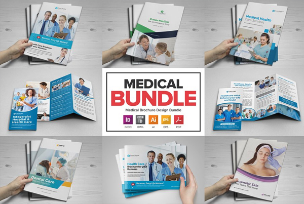 Medical Health Care Brochure Bundle