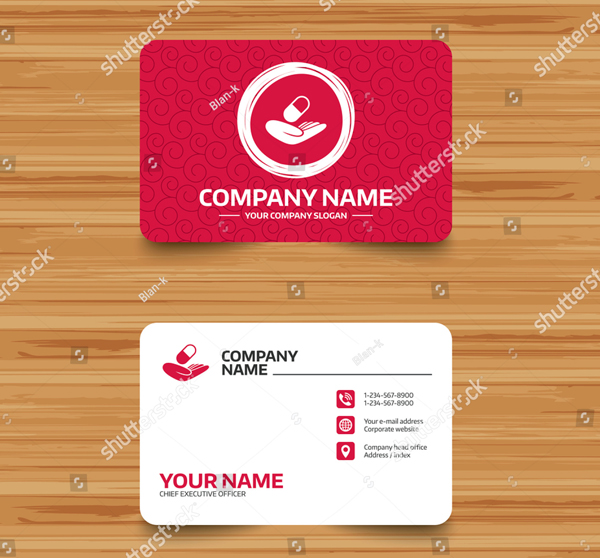 Medical Insurance Business Card Template