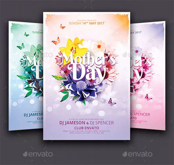 Mother's Day Colorful Flyer