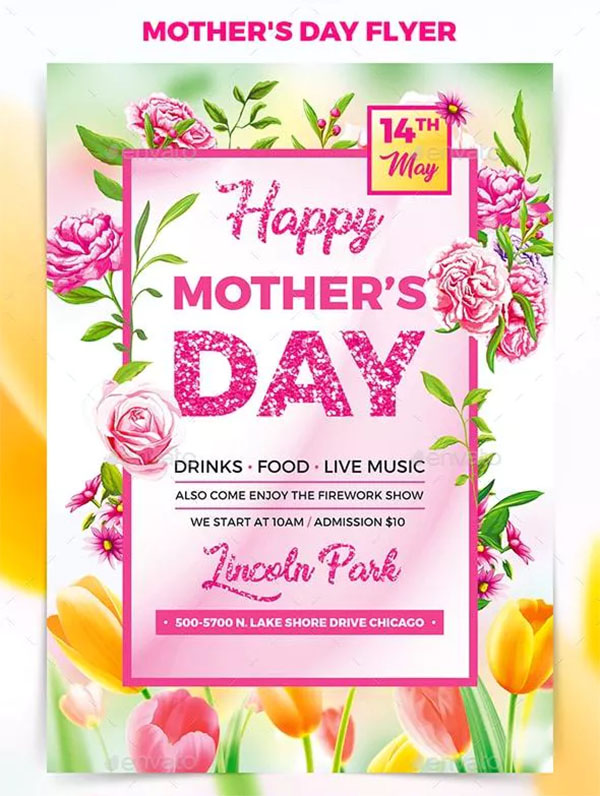 Mother's Day Festival Flyer