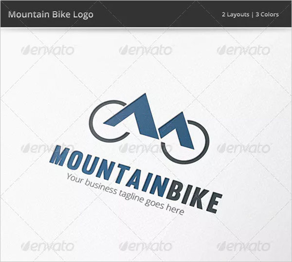 Mountain Bike Bicycle Logo