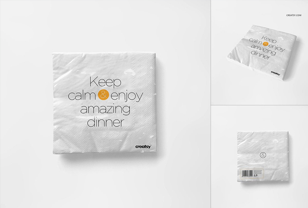 Napkin Mockup Set