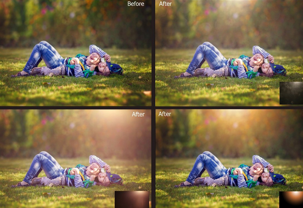 Natural Sunlight Photo Overlays