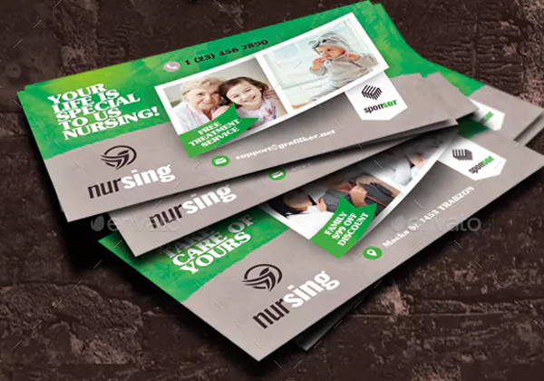 Nursing Home Business Card Templates