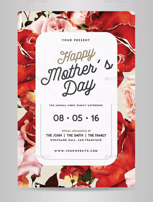 PSD Mother's Day Flyer