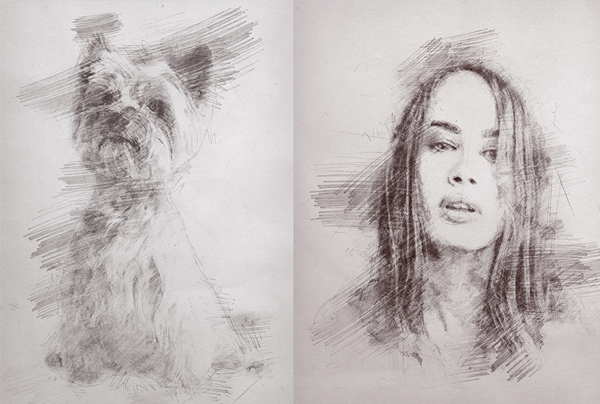 Pencil Sketch Photoshop Action