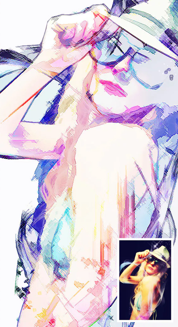 Photo Color Sketch Action