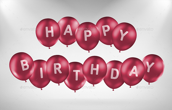 Photorealistic Balloon Mock-ups