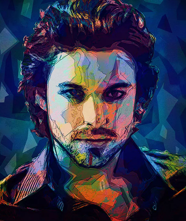 Photoshop Abstract Portrait Action