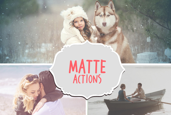 Professional Matte Actions for Photoshop