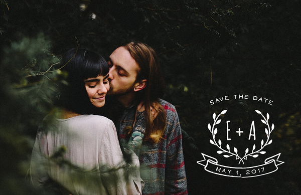Save the Date Overlays Set