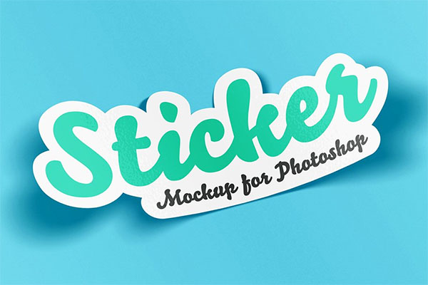 Sticker Mockup Bundle