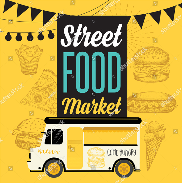 Street Food Festival Poster and Banner