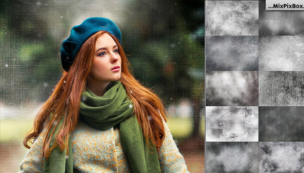 Vintage Fine Art Textures Overlays