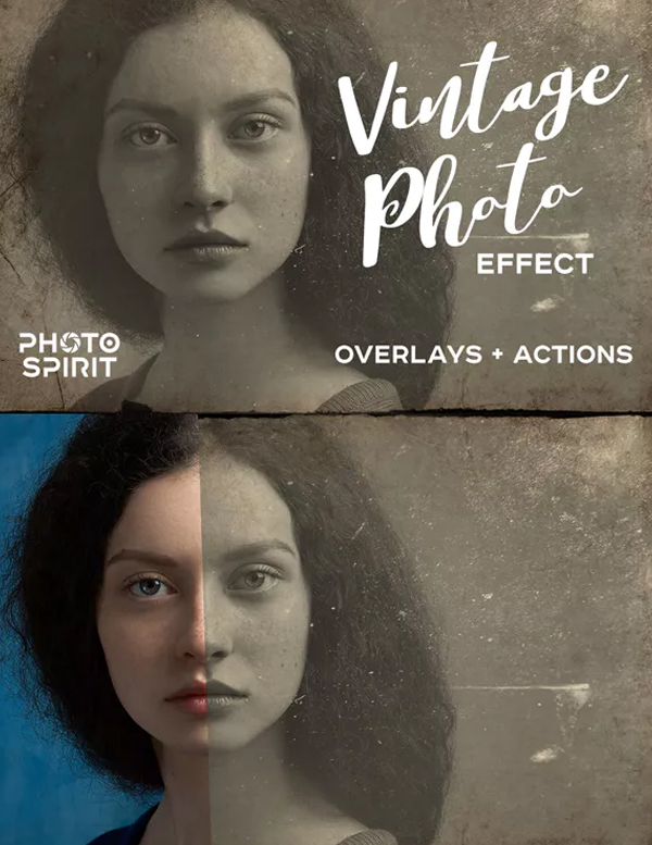 Vintage Old Photo Effect Overlays