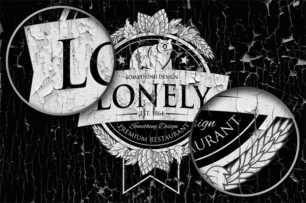 Vintage Overlay Black Version
