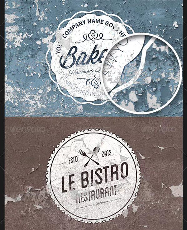 Vintage Photoshop Overlays Mock-up