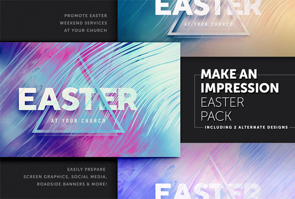 Colorful Easter Banners Pack