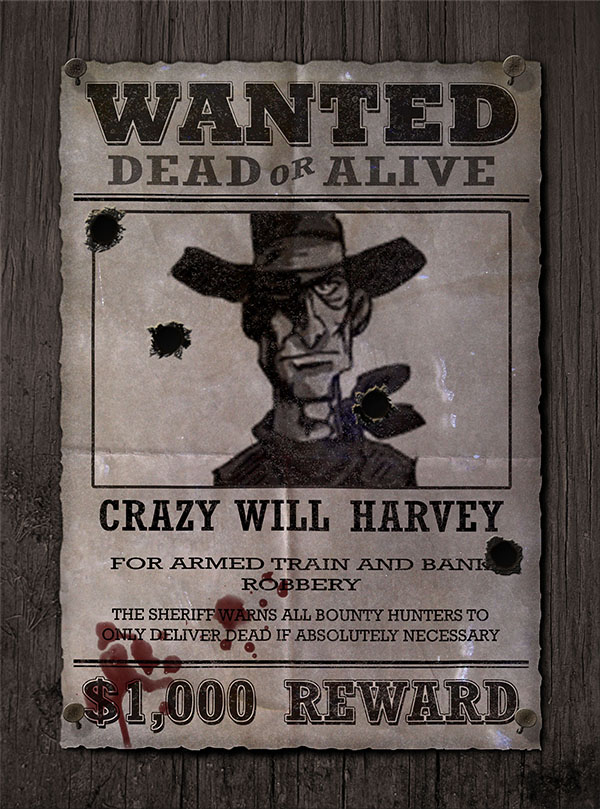 Complete Wanted Poster Creator