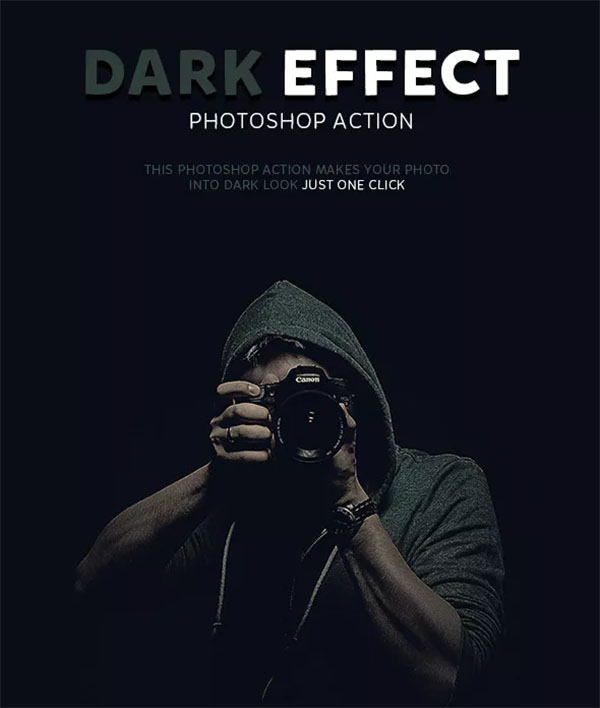 Dark Effect Photoshop Action