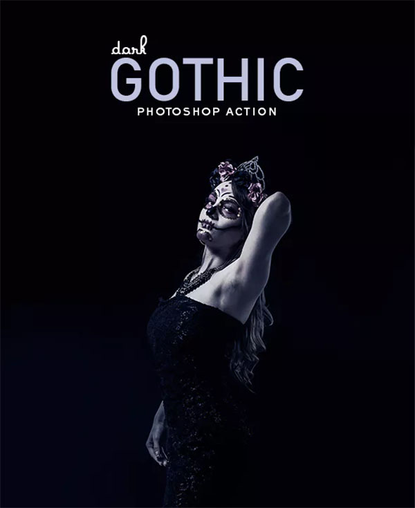 Dark Gothic Photoshop Action