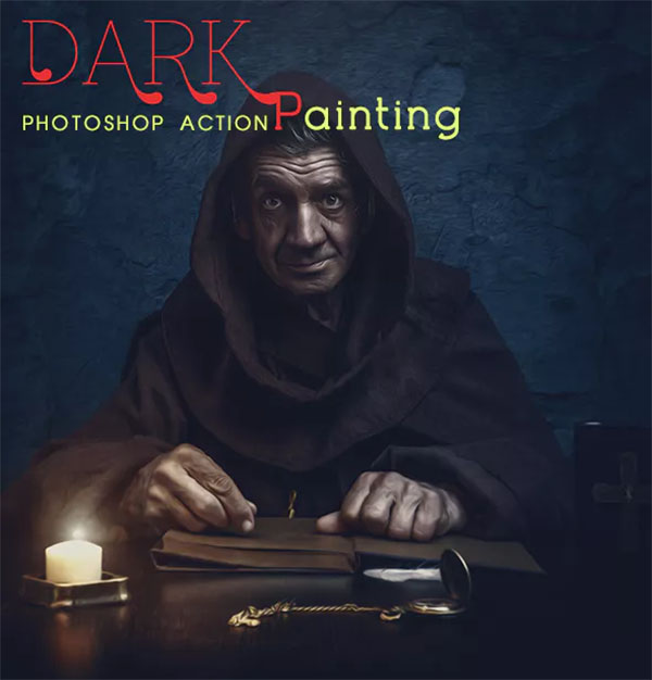 Dark Painting Photoshop Action