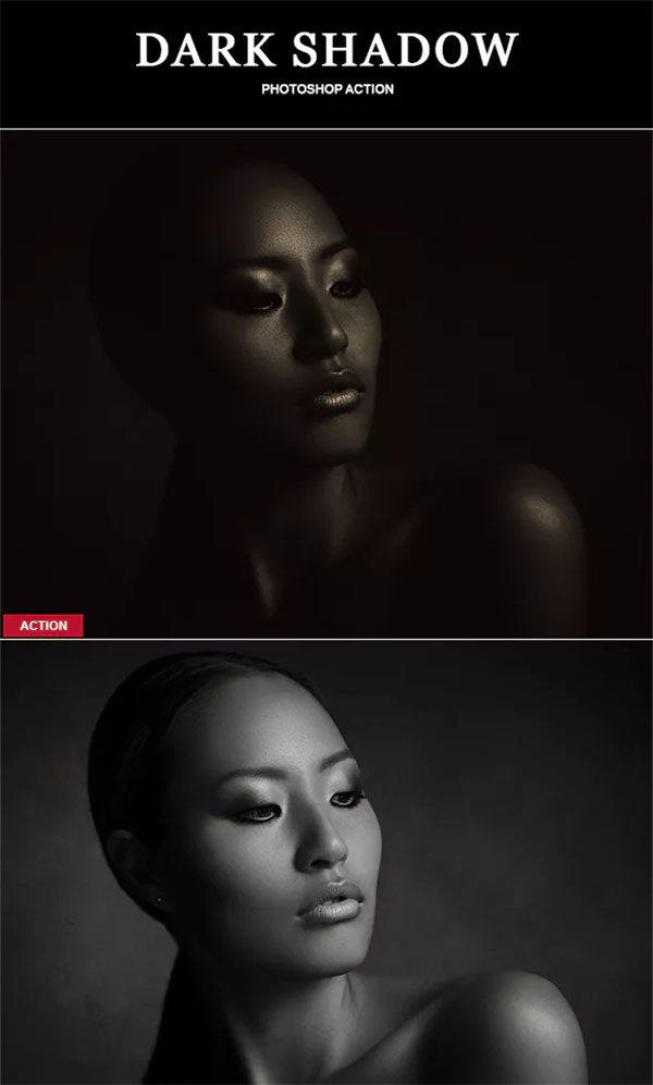 Dark Shadow Photoshop Action