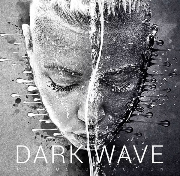 Dark Wave Photoshop Action