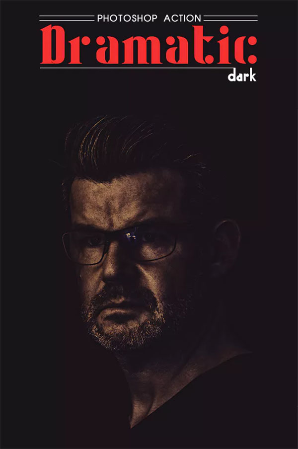 Dramatic Dark Photoshop Action