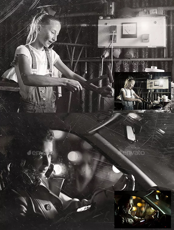 Dust & Scratch Overlays