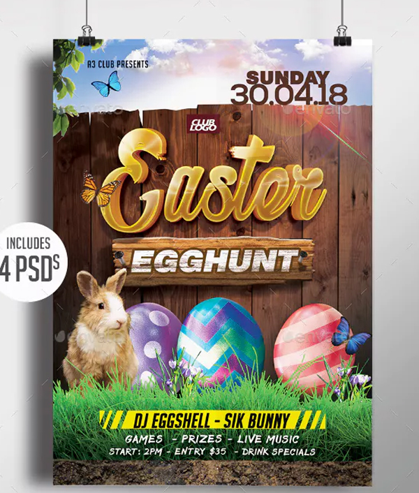 Easter Spring Flyer