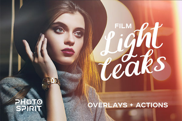 Film Light Leaks Overlays