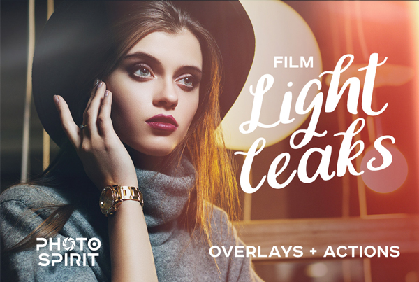 Film Light Leaks Overlays