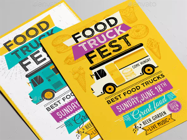 Food Truck Menu Template