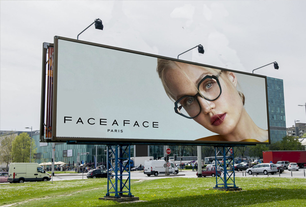 Free New Sunglasses Billboard Banner PSD Mockup