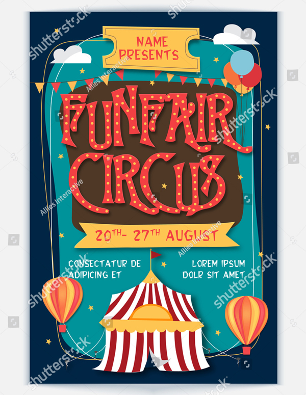 Funfair Circus Template