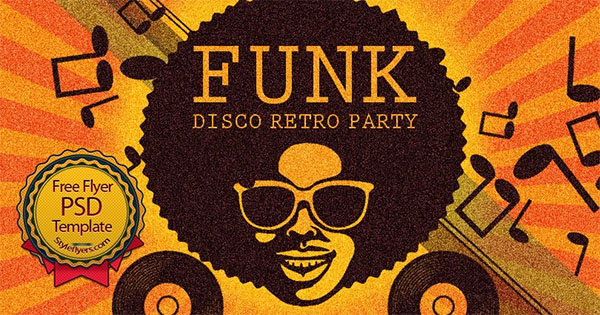 Funk PSD Flyer Template