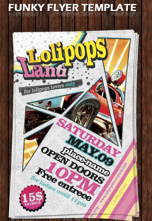 Funky Flyer Template