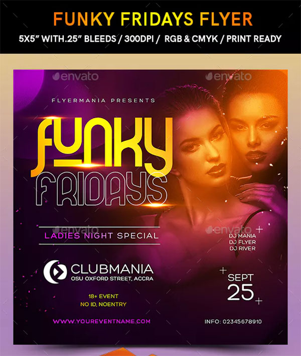 Funky Fridays Flyer