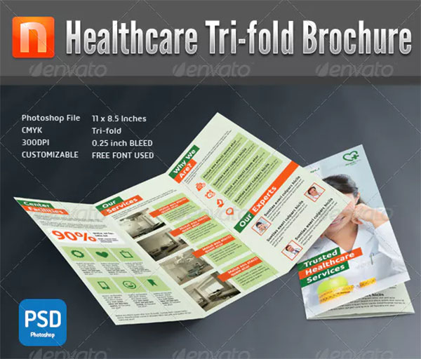 Healthcare Center Tri-fold Brochure