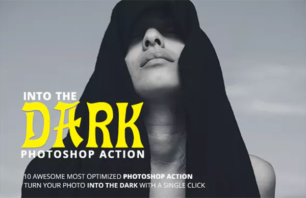 Into The Dark Photoshop Action