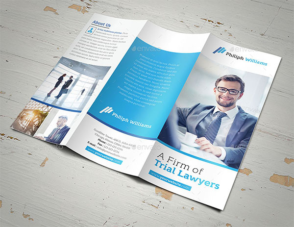 Law Firm Trifold Brochure