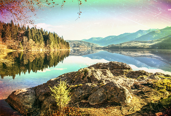 Light Leak Photoshop Overlays