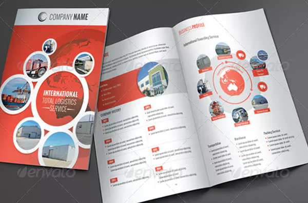 Logistic Business Brochure Template