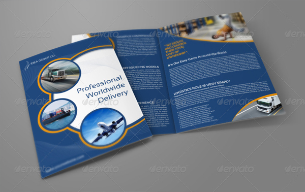 Logistics Services Bi-Fold Brochure