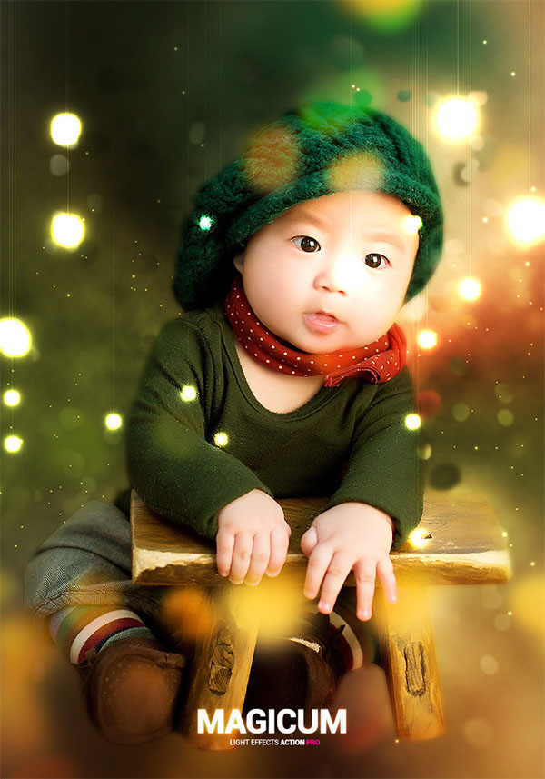 Magic Studio Lights Photoshop Action