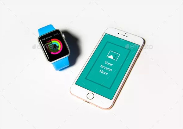 Phone & Watch Mockup