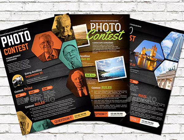 Photo Contest Flyer Print Template