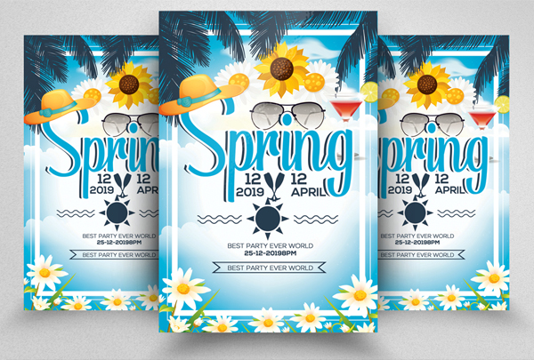 Premium Spring Flyer Template