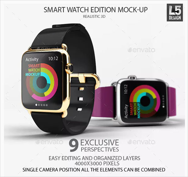 Smart Watch Edition Mock-Up